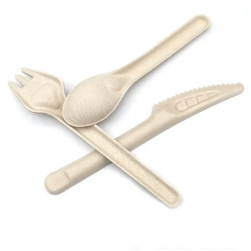 Disposable biodegradable cutlery