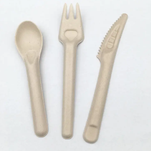 Disposable biodegradable cutlery