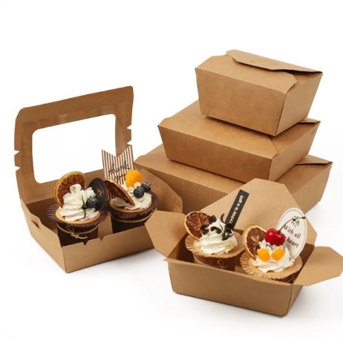 Salad cake packing box