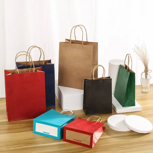 kraft paper bag with handles