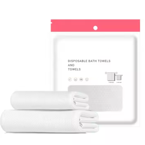 Disposable bath towel