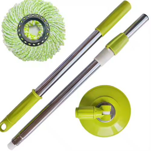 Rotating mop handle