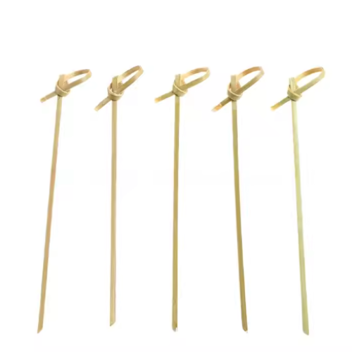 Disposable 6cm Flower Knot Skewers and Fruit Skewers