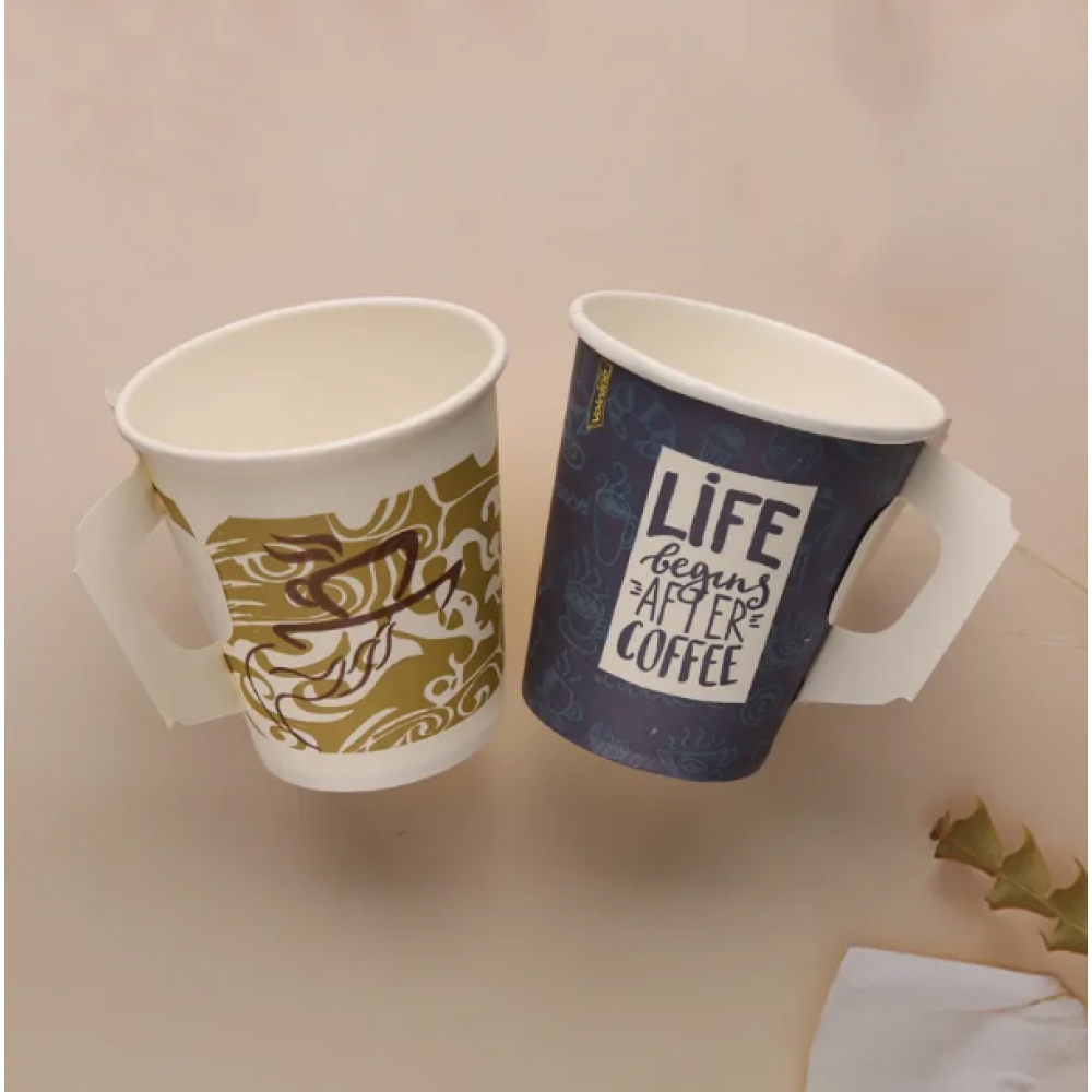 paper cup With handle  8OZ~12OZ