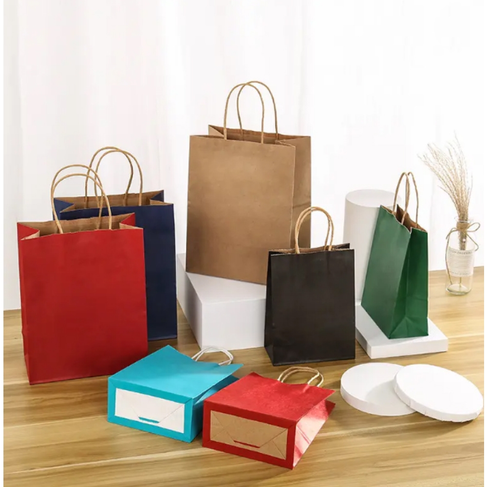 kraft paper bag with handles