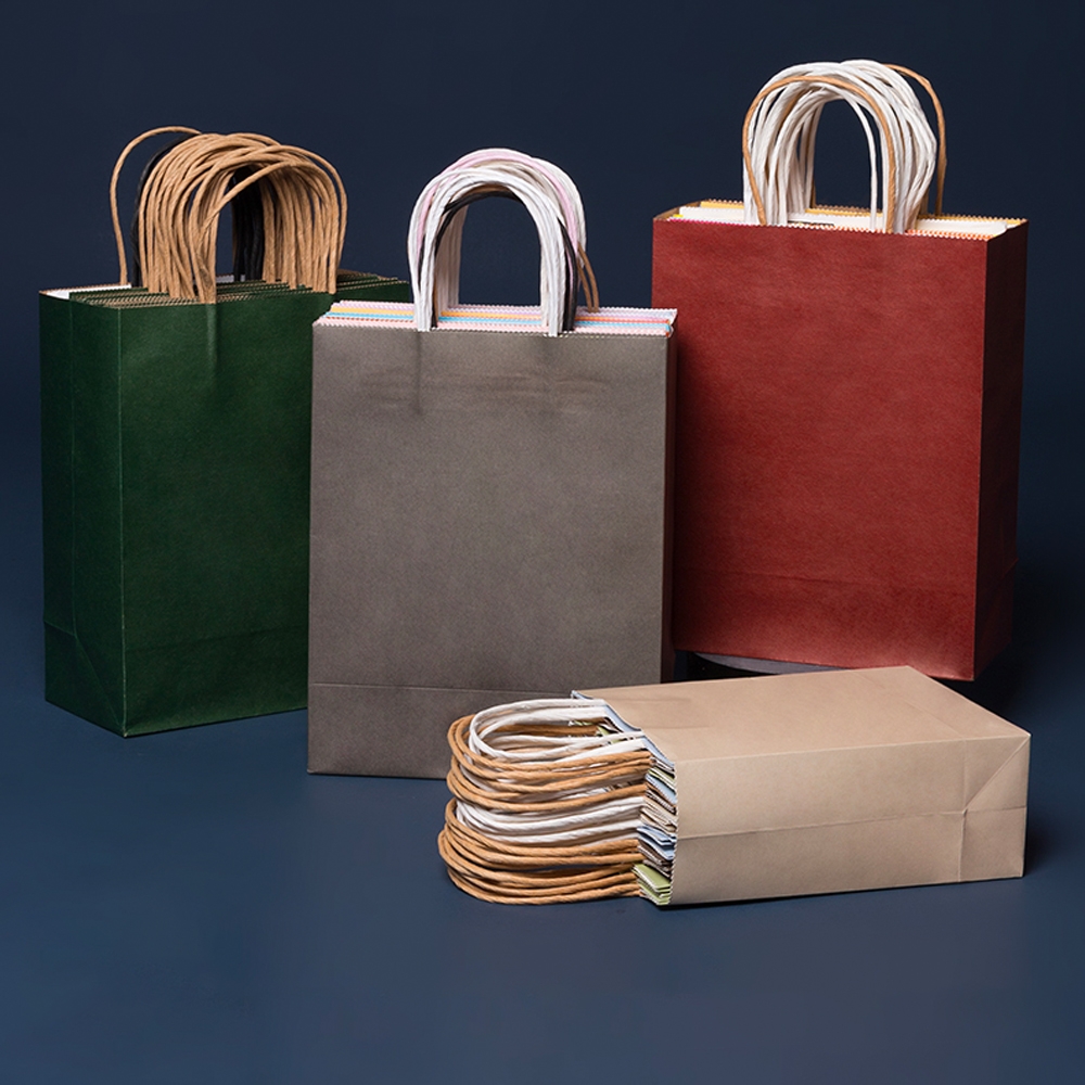 kraft paper bag with handles