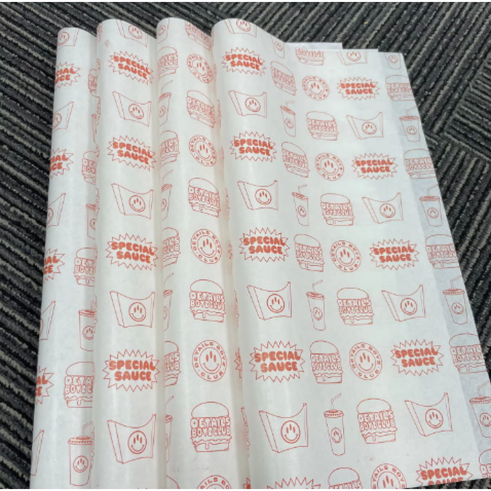 Customized Color Aluminium Printed Sandwich Wrap Paper