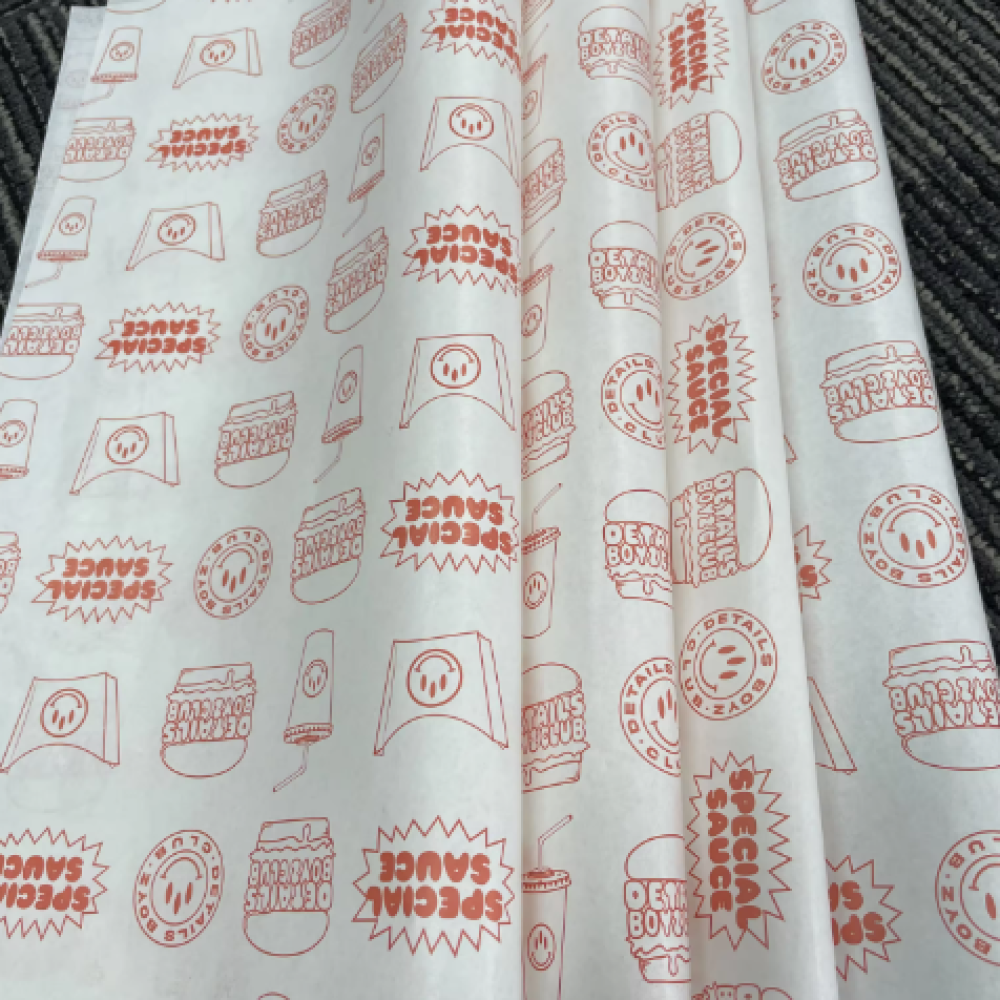 Customized Color Aluminium Printed Sandwich Wrap Paper