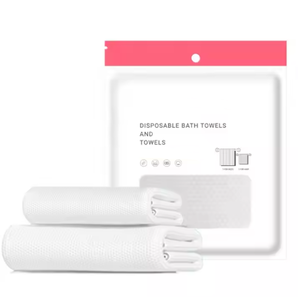 Disposable bath towel