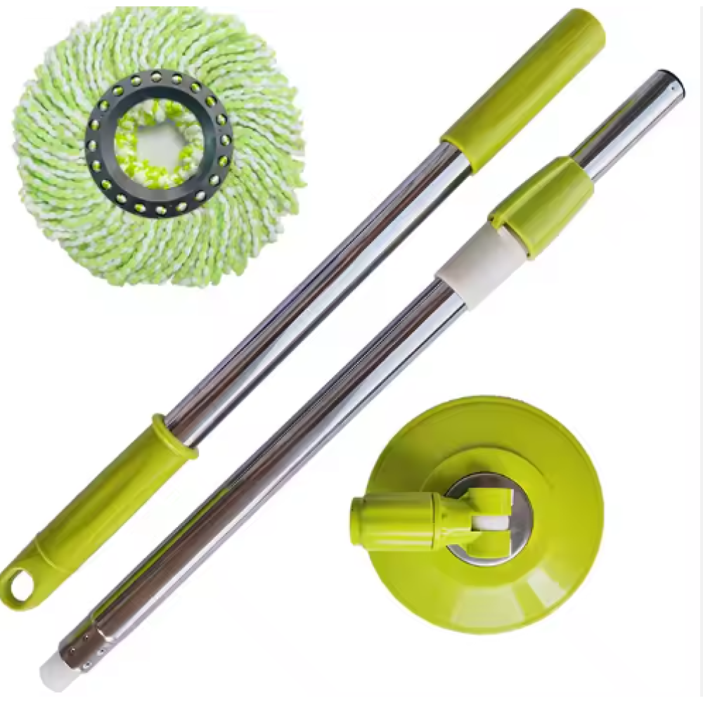 Rotating mop handle