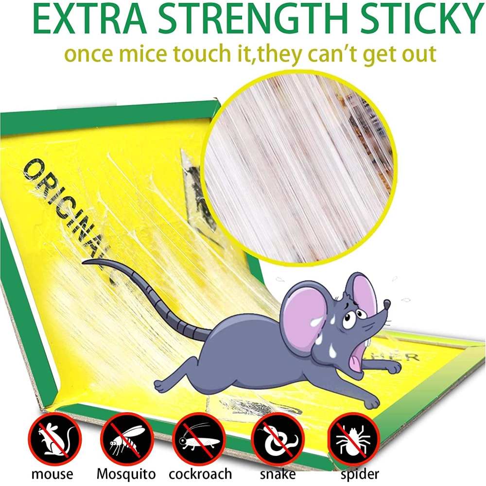 Strong adhesive mouse patch